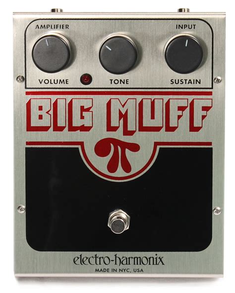 electro harmonix big muff π fuzz box|big muff pi v2.